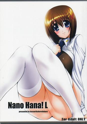 Stockings Nano Hana! L - Mahou shoujo lyrical nanoha Bald Pussy