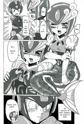 Shaking Megaman & Splashwoman - Megaman Hunk
