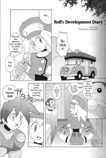 Freeteenporn Roll-chan No Kaihatsu Nikki | Roll's Development Diary – Mega Man Legends