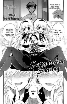 Spanking [Izumiya Otoha] Geboku-chan Sharing | Servant-chan Sharing (Comic Hotmilk 2013-09) [English] {The Lusty Lady Project} Highschool