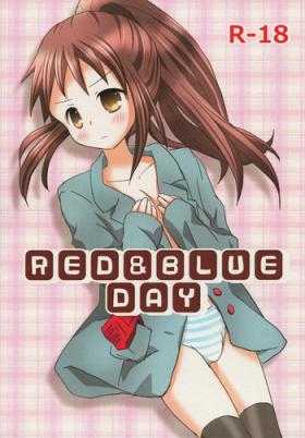 Toes RED & BLUE DAY - The melancholy of haruhi suzumiya Gay Shaved