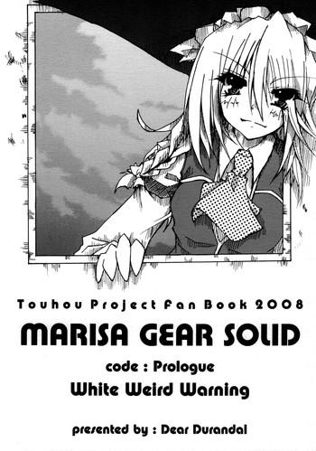 Pov Sex MARISA GEAR SOLID White Weird Warning - Touhou Project