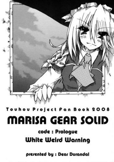 Pov Sex MARISA GEAR SOLID White Weird Warning – Touhou Project