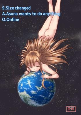 Soles Size chaned Asuna wants to do Anything - Sword art online Amatuer