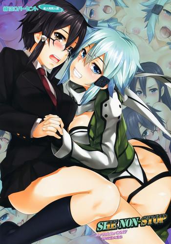 Gaystraight SHE NON-STOP - Sword Art Online
