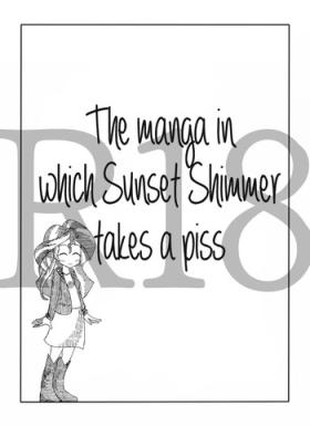 Ginger Twi to Shimmer no Ero Manga | The Manga In Which Sunset Shimmer Takes A Piss - My little pony friendship is magic Hardcore Fucking