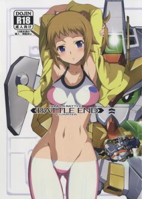 Party BATTLE END FUMINA - Gundam build fighters try Foursome