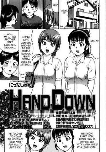 [Nitta Jun] HAND DOWN (COMIC Masyo 2008-08) [English] [SaHa]