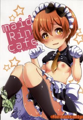 Public Nudity maid Rin cafe - Love live Jacking