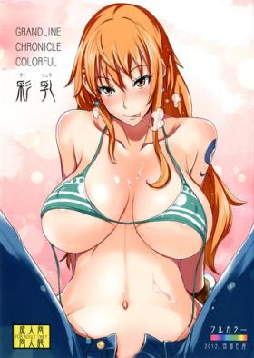 Amateur Porn Free [Isao (Majimeya)] Grandline Chronicle Colorful Sainyuu (English,Color) One Piece - One piece Group Sex
