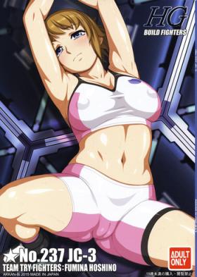 Chat No.237 JC-3 - Gundam build fighters try Tight Pussy