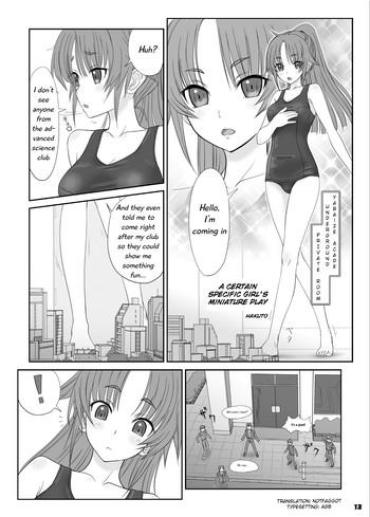 [Ashurame Gajoh (Hakuto)] Toaru Shoujo No Miniature Play | A Certain Specific Girl's Miniature Play (Big Girl Crushed Us) [English] [Digital]