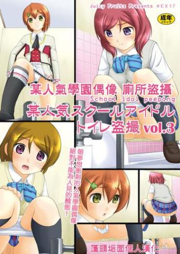 Cum On Tits Bou Ninki School Idol Toilet Tousatsu Vol. 3 | 某人氣學園偶像 廁所盜攝 Vol. 3 – Love Live Wanking