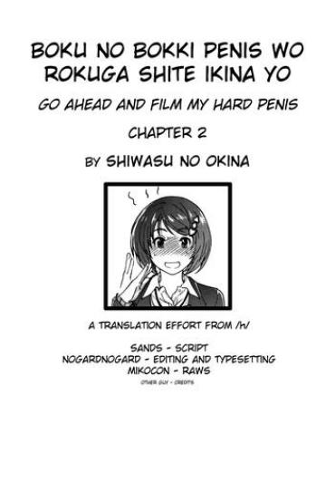 Ecchi Boku No Bokki Penis O Rokuga Shite Ikina Yo | Go Ahead And Film My Hard Penis Ch. 2