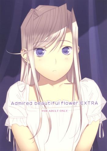 Rubia Admired beautiful flower.EXTRA - Princess lover Riding