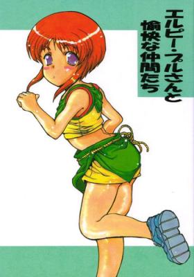 Prostitute (C61) [Oboro (Tempo Gensui)] Elpeo Ple-san to Yukai na Nakama-tachi (Gundam ZZ) - Gundam zz Face Sitting