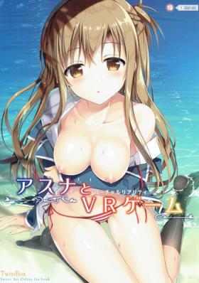 Amature Asuna to VR Game - Sword art online Tits