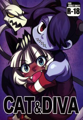 Stripping CAT&DIVA - Skullgirls Gays