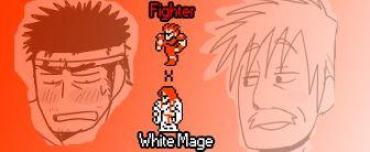 Pasivo Fighter X White Mage – Final Fantasy Close Up