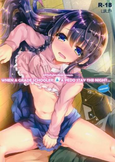 (COMIC1☆10) [Shimajiya (Shimaji)] Lolicon To JS Ga Futari De Otomari Shitara… | When A Grade Schooler & A Pedo Stay The Night [English] [ATF]
