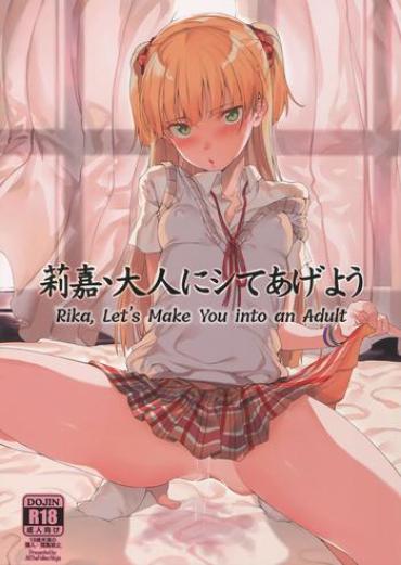 (C89) [FLAT (Yukyu Ponzu)] Rika, Otona Ni Shiteageyou | Rika, Let's Make You Into An Adult (THE IDOLM@STER CINDERELLA GIRLS) [English] [ATF]