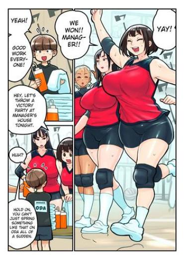 Bush Volley-bu To Manager Oda | The Volleyball Club And Manager Oda  Cumfacial