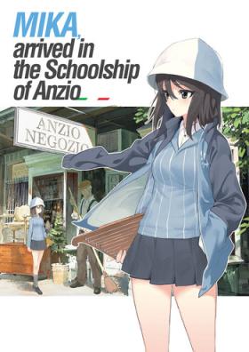 Hot MIKA, arrived in the Schoolship of Anzio - Girls und panzer Ass Fucked