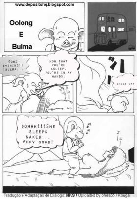 De Quatro Bulma and Oolong - Dragon ball Girl Sucking Dick
