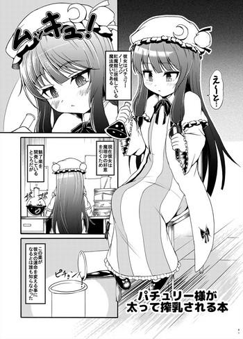 [Gesugao No Heya (Kukuru)] Patchouli-sama Ga Futotte Sakunyuu Sareru Hon (Touhou Project) [Digital]