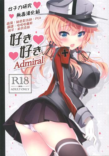 Forwomen Suki Suki Admiral - Kantai collection Negra