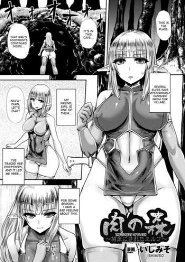 Teens [Ishimiso] Niku No Mori ~Naedoko Ni Sareta Elf~ | The Forest Of Flesh (2D Comic Magazine Marunomi Haramase Naedoko Acme! Vol. 2) [English] [desudesu] [Digital]  Job