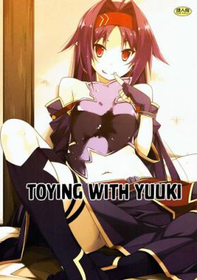Amiga Yuuki Ijiri || Toying with Yuuki - Sword art online Beurette