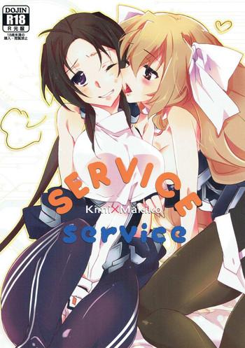 Best Blowjobs Ever SERVICE×SERVICE - Kyoukai Senjou No Horizon