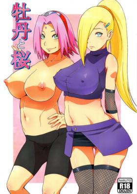Defloration Botan to Sakura - Naruto Girl Girl