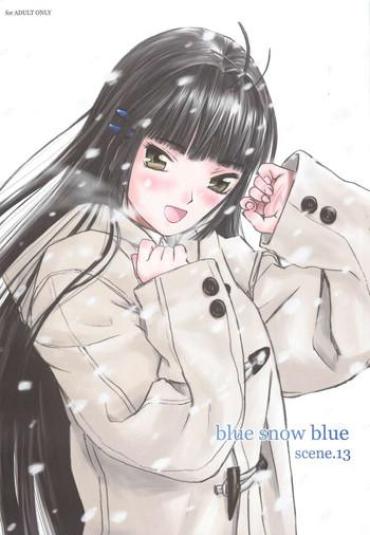 Gilf Blue Snow Blue Scene.13 – In White