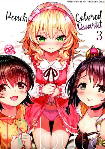 (C92) [Horizontal World (Matanonki)] Momoiro Quartet 3 TRIbute | Peach Colored Quartet 3 TRIbute (THE IDOLM@STER CINDERELLA GIRLS) [English] [ATF]