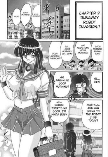 [Kamitou Masaki] Sailor Fuku Ni Chiren Robo Yokubou Kairo | Sailor Uniform Girl And The Perverted Robot Ch. 2 [English] [Hong_Mei_Ling]