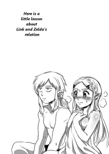 Morocha Link to Zelda no Shoshinsha ni Yasashii Sex Nyuumon | Here is a little lesson about Link and Zelda's relation - The legend of zelda Facial
