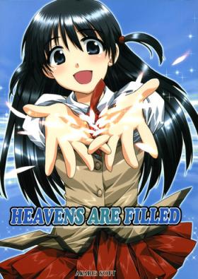 White HEAVENS ARE FILLED - School rumble Concha