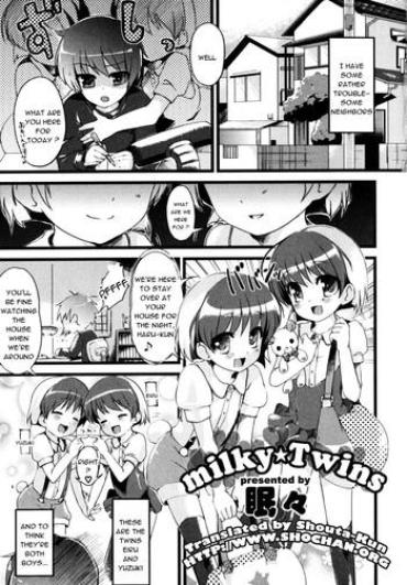 [NemuNemu] Milky Twins (Binkan! Otokonoko – Ero Shota 3) [English] [Shouta-kun]