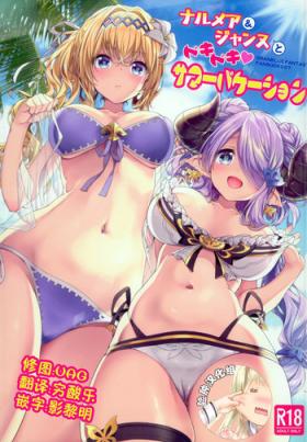 Teasing Narmaya & Jeanne to Dokidoki Summer Vacation - Granblue fantasy Thot