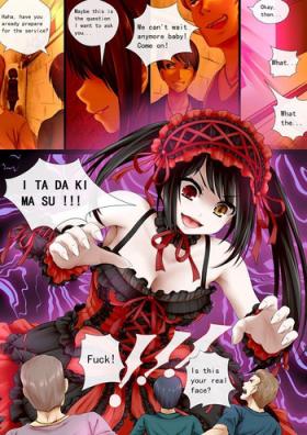Rough Sex Kurumi's Parallel Timeline - Date a live Pussyeating