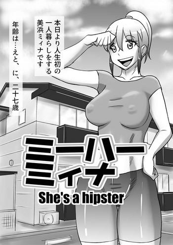 Stripping Miihaa Mina - She's a hipster - Original Hard Core Porn