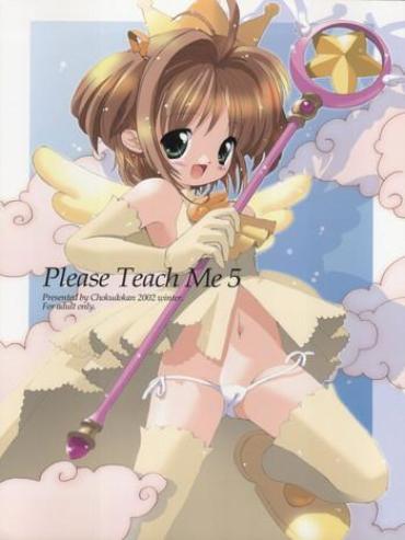 Busty Please Teach Me 5 – Cardcaptor Sakura Porn Blow Jobs