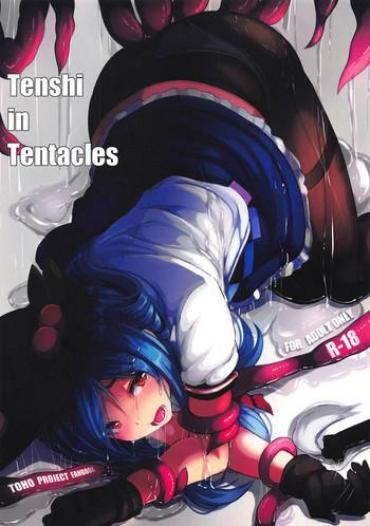 Gay Blackhair Tenshi In Tentacles – Touhou Project Gay 3some
