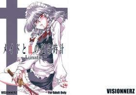 Secret (SC41) [VISIONNERZ (Miyamoto Ryuuichi)] Maid to Chi no Unmei Tokei -Lunatic- | Maid and the Bloody Clock of Fate -Lunatic- (Touhou Project) [English] [CGrascal] - Touhou project Masturbate
