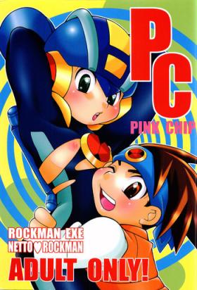 Cartoon PC - PINK CHIP - Megaman battle network Facials