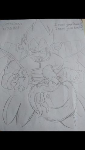 Solo Female King Vegeta get power - Dragon ball z Clothed Sex