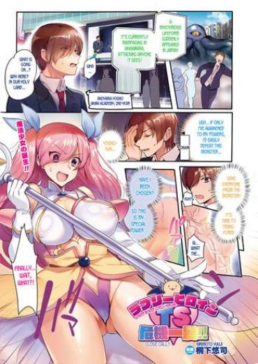 [Kirimoto Yuuji] Lovely Heroine TS Kikiippatsu!! | Gender Bender Lovely Heroine – Close Call!! (COMIC Unreal 2019-06 Vol. 79) [English] [desudesu] [Digital]