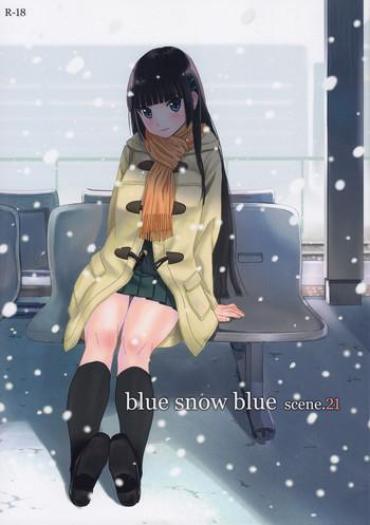 Pussylick Blue Snow Blue Scene.21 – Original